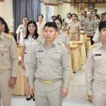 Read more about the article เข้าแถวเคารพธงชาติ สร้างความจงรักภักดีต่อสถาบันชาติ ศาสนา พระมหากษัตริย์ ครั้งที่ 4/2567
