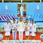 Read more about the article ร่วมกิจกรรมเฉลิมพระเกียรติพระนางเจ้าสิริกิติ์ พระบรมราชินีนาถ พระบรมราชชนนีพันปีหลวง 12 สิงหาคม 2567 ณ ศูนย์ประชุมแสดงสินค้านานาชาติ GMS จังหวัดเชียงราย อำเภอเมือง จังหวัดเชียงราย
