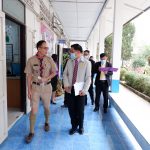 Read more about the article ผู้ตรวจราชการกระทรวงศึกษาธิการลงพื้นที่ตรวจกิจการลูกเสือ ยุวกาชาดสร้างทัศนคติที่ถูกต้องต่อบ้านเมืองฯ ของโรงเรียนบ้านหัวดอย