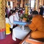 Read more about the article สพป.เชียงราย เขต 1 ถวายเทียนพรรษาวัดดอนเลย