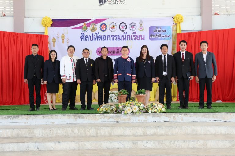 Read more about the article ผอ.สพป.เชียงราย เขต 1 เยี่ยมชม งานศิลปหัตถกรรมนักเรียน ครั้งที่ 73 กลุ่มโรงเรียนเมืองใต้ ประจำปีการศึกษา 2568