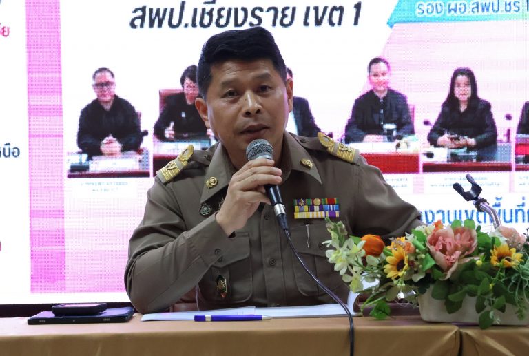 Read more about the article สพป.เชียงราย เขต 1 ประชุมผู้อำนวยการสถานศึกษา 100 โรงเรียน ครั้งที่ 1/2569 พัฒนาคุณภาพการศึกษา