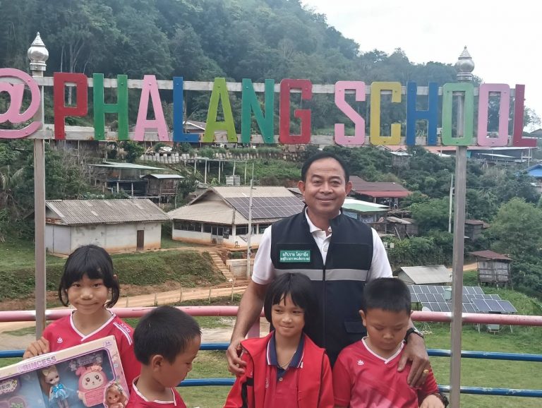 Read more about the article ตรวจเยี่ยมและติดตามโครงการตามนโยบายกระทรวงศึกษาธิการ ในการดำเนินโครงการระบบประปาภายในโรงเรียน อาหารกลางวันและอุปกรณ์สำหรับการส่งเสริมการเรียนรู้ให้กับนักเรียนโรงเรียนบ้านผาลั้ง