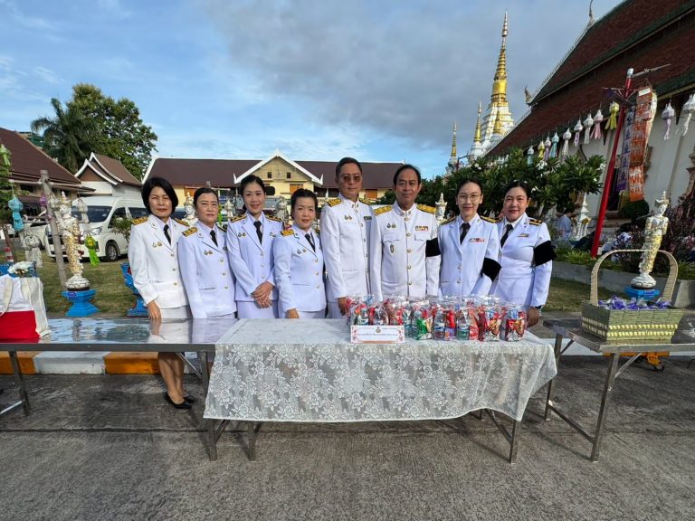 Read more about the article เข้าร่วมพิธี “งานฉลองพระชนมายุ 99 พรรษา สมเด็จพระอริยวงศา สมเด็จพระสังฆราช สกลมหาสังฆปริณายก”