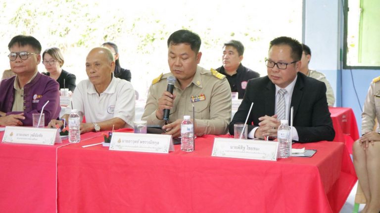 Read more about the article สพป.เชียงราย เขต 1 ร่วมให้คำนิยมและให้การต้อนรับ คณะกรรมการฯ ระดับจังหวัด